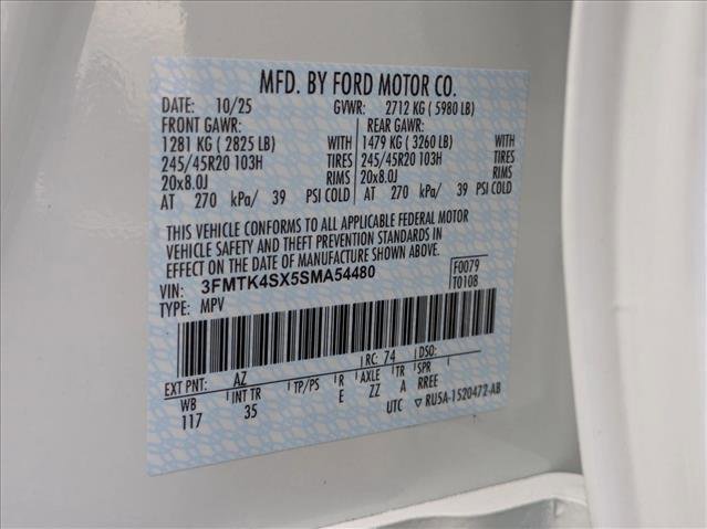 New 2025 Ford Mustang Mach-E GT w/ Interior Protection Package image 19