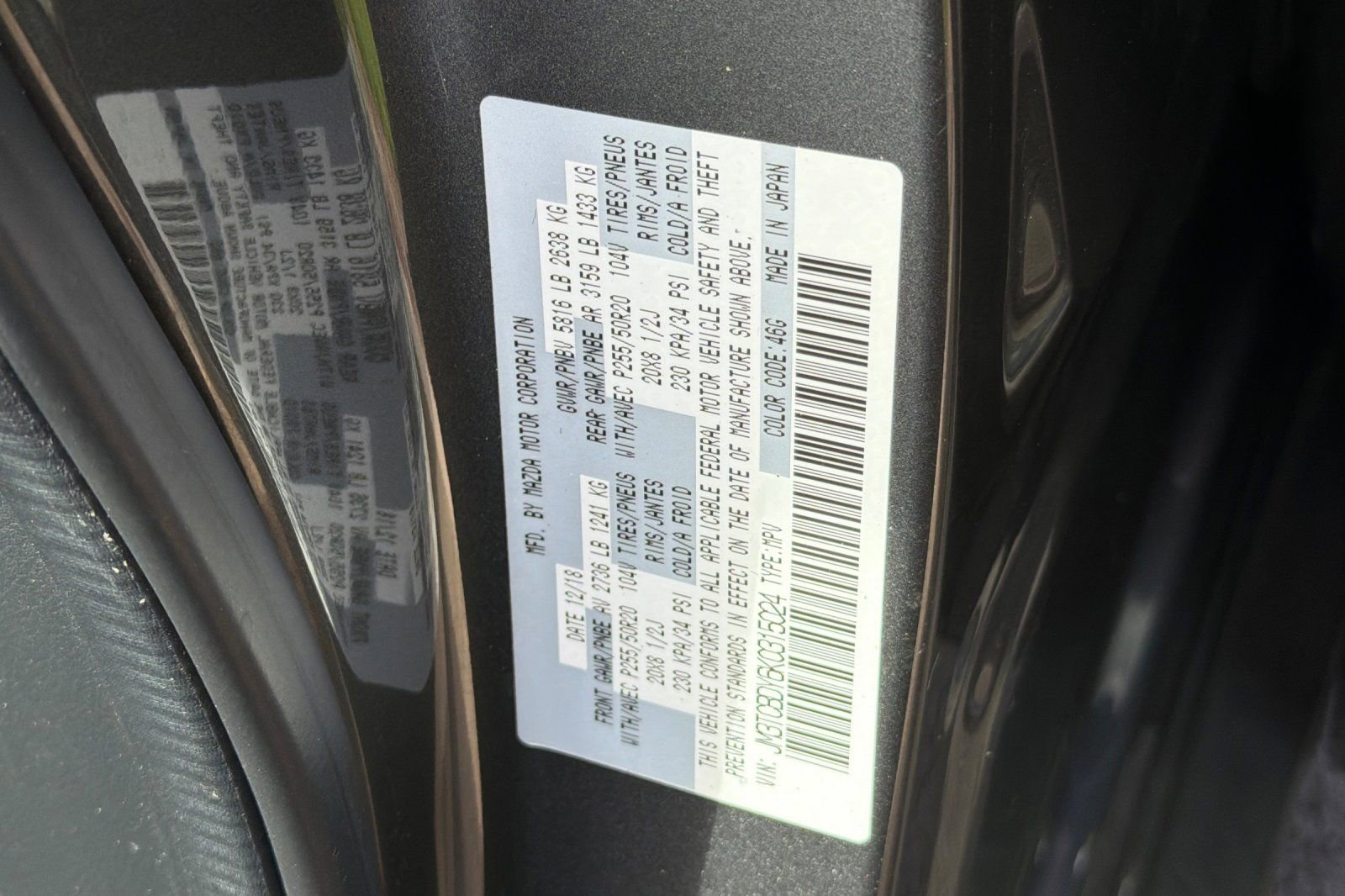 Used 2019 MAZDA CX-9 Grand Touring AWD/4WD image 35