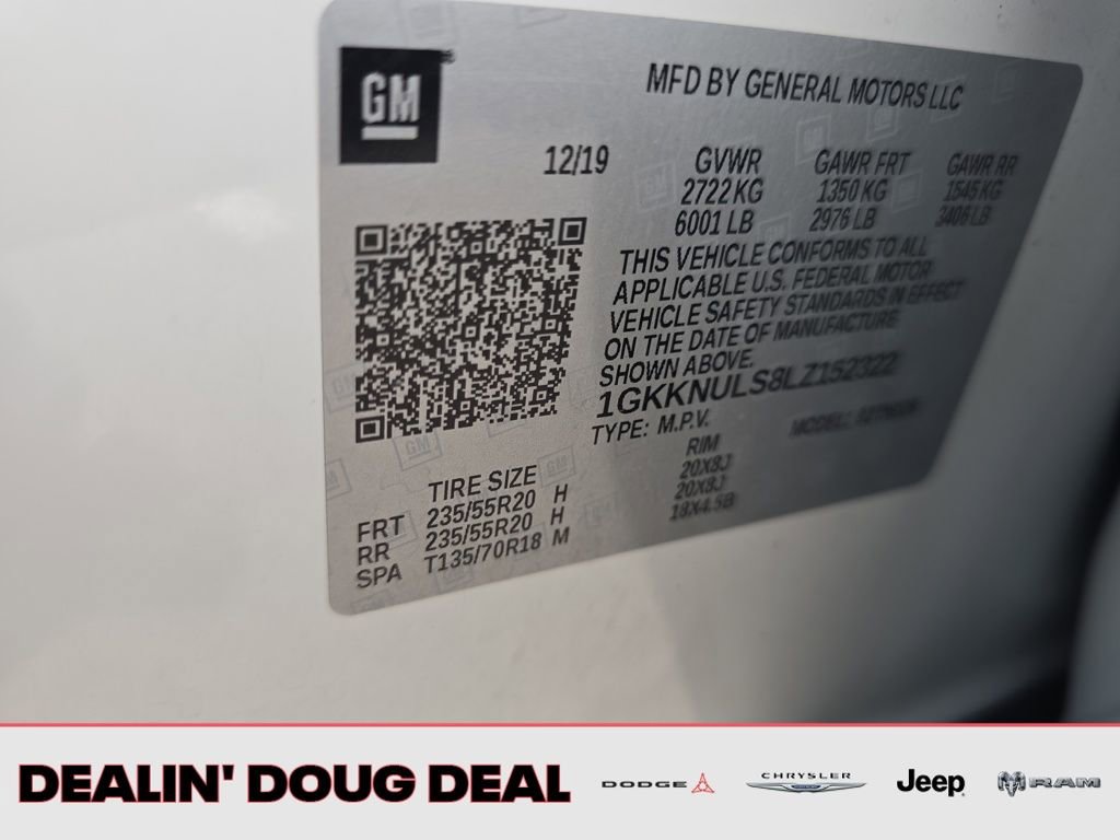 Used 2020 GMC Acadia SLT w/ Premium Package image 31