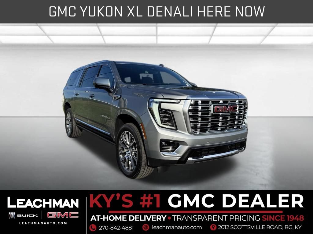 New 2026 GMC Yukon XL Denali w/ Sun & Power Step Package AWD/4WD 360° Tour
