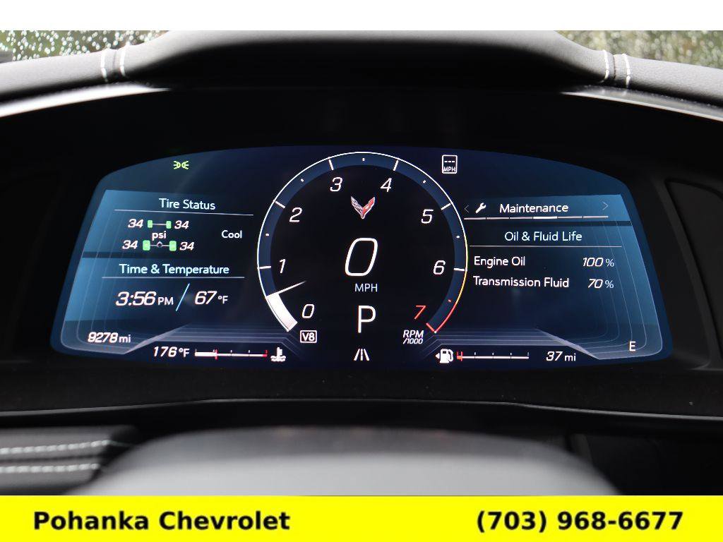 Certified 2022 Chevrolet Corvette Stingray Preferred Cpe w/ Z51 Performance Package image 9