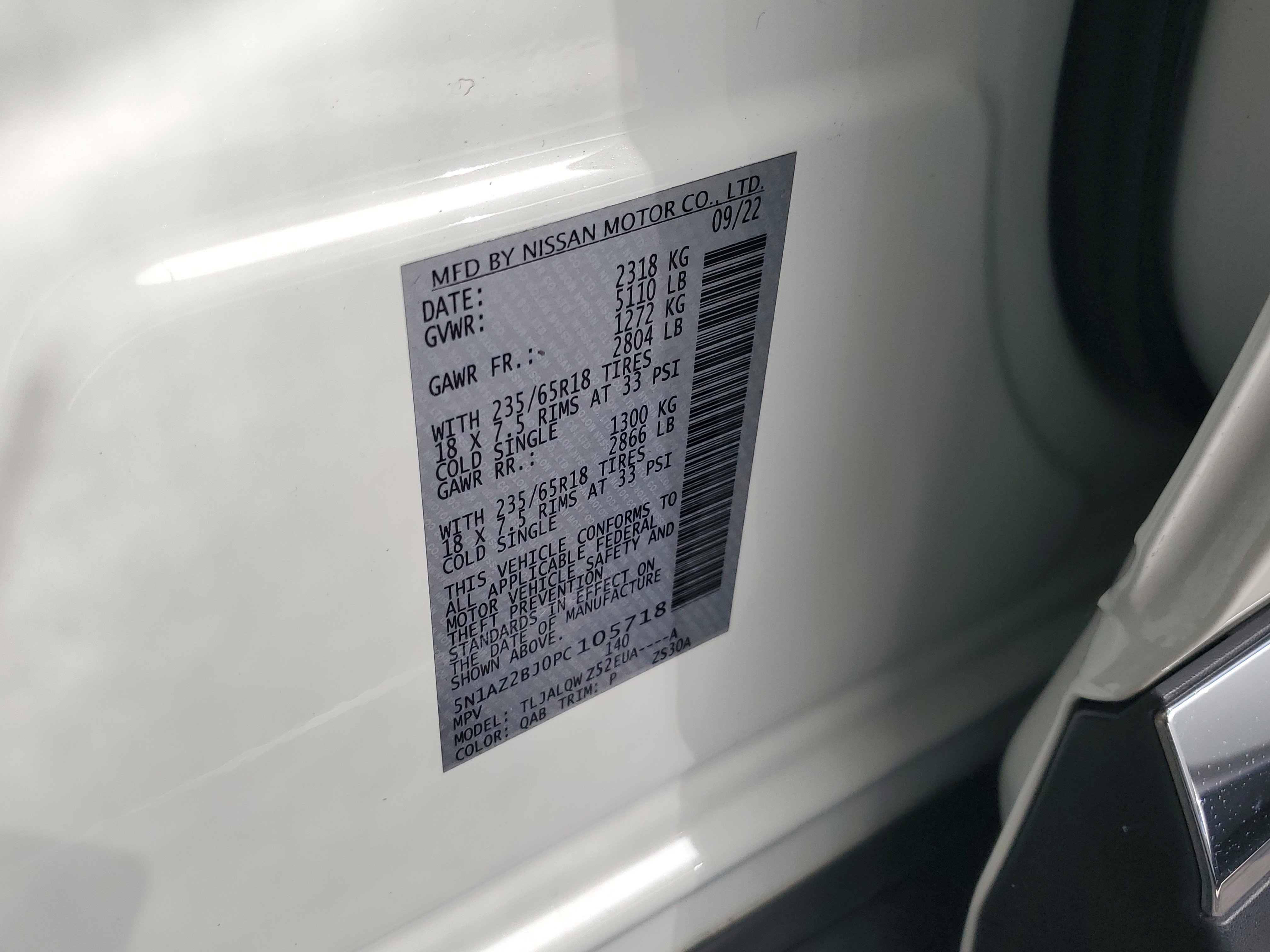 Certified 2023 Nissan Murano SV image 30