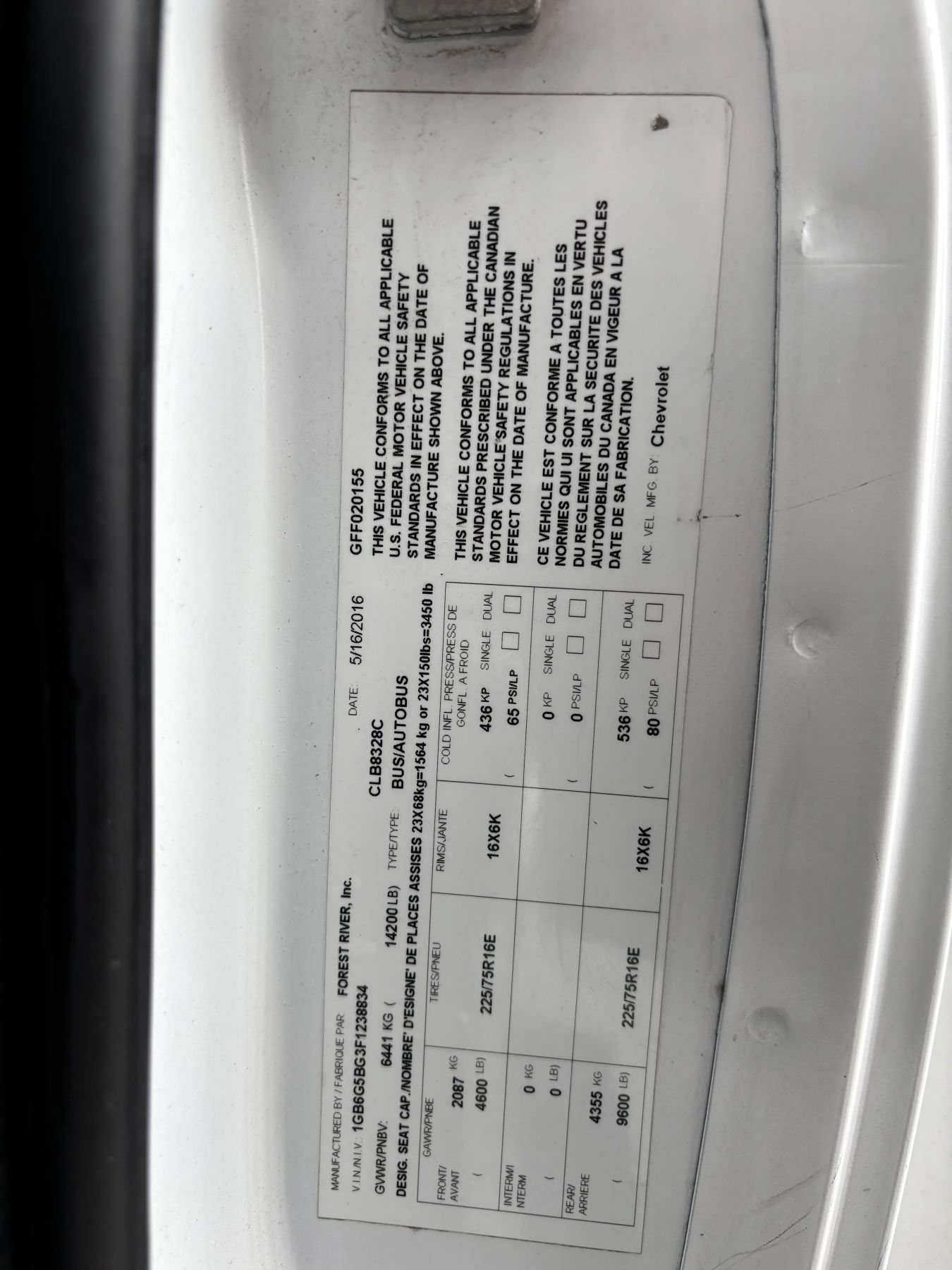 Used 2015 Chevrolet Express 4500 w/ Shuttle Bus Package RWD image 37