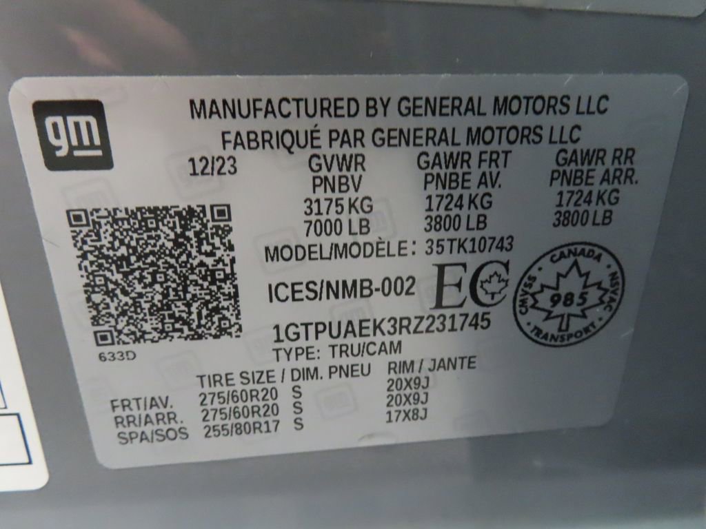 Used 2024 GMC Sierra 1500 Pro w/ Graphite Edition AWD/4WD image 50