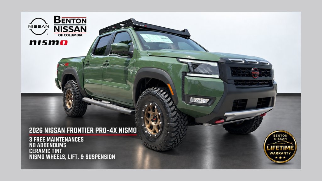 New 2026 Nissan Frontier PRO-4X w/ Pro Premium Package AWD/4WD 360° Tour