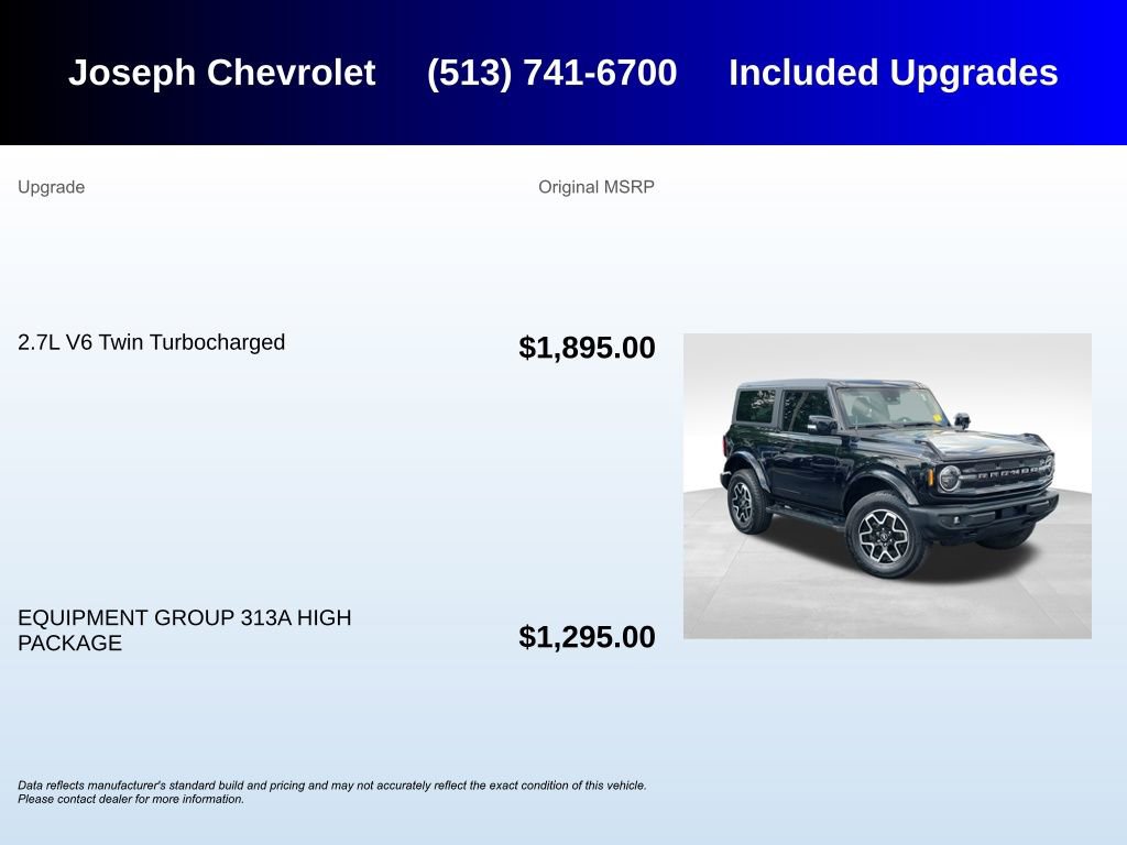 Used 2023 Ford Bronco Outer Banks AWD/4WD image 5