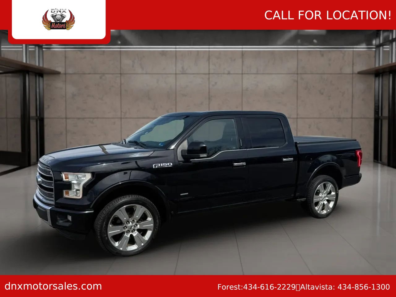 Used 2016 Ford F150 Limited w/ Trailer Tow Package image 1