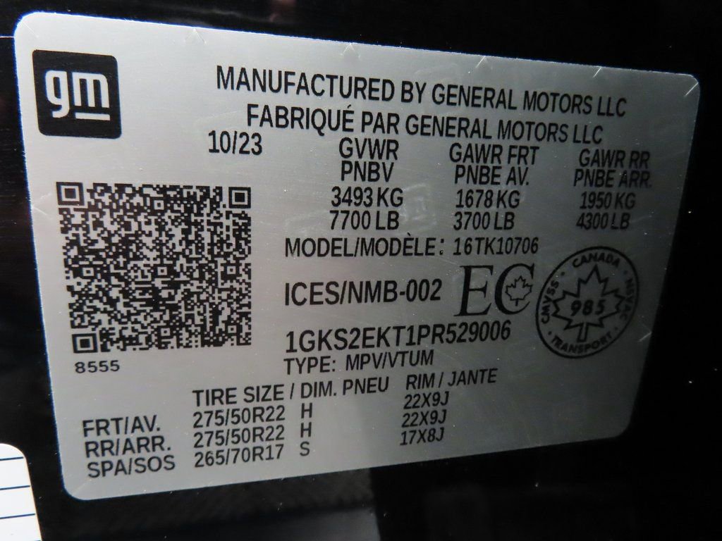 Used 2023 GMC Yukon Denali Ultimate w/ LPO, Floor Liner Package AWD/4WD image 78