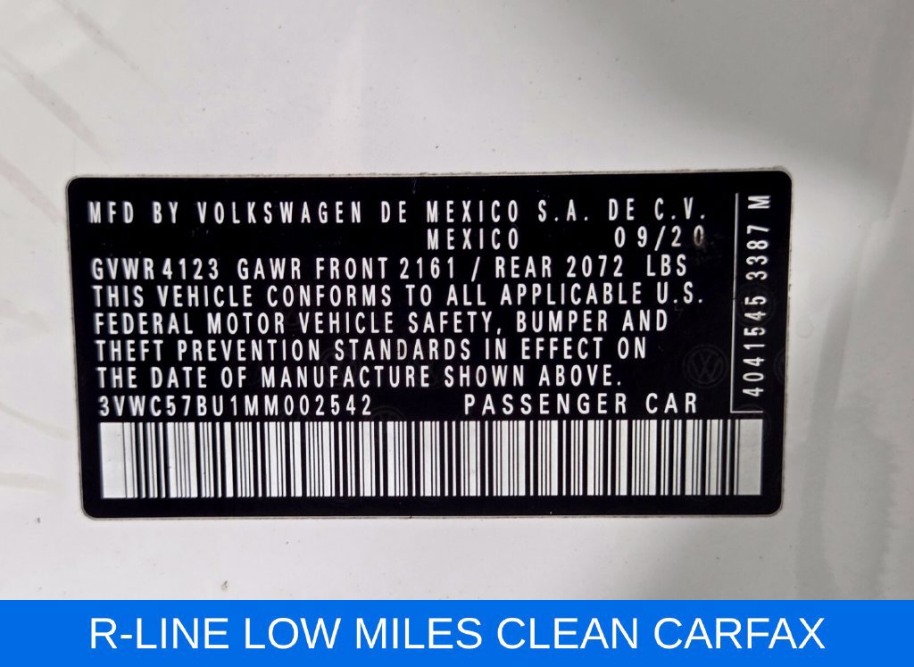 Used 2021 Volkswagen Jetta R-Line w/ R-Line Cold Weather Package FWD image 33