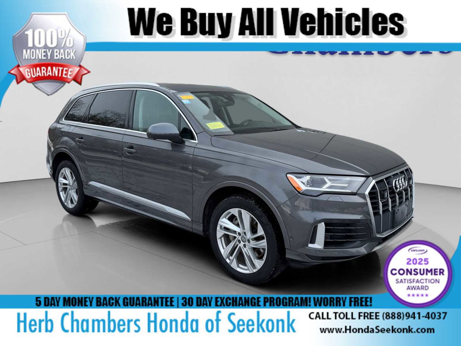 Used 2020 Audi Q7 3.0T Premium Plus w/ Premium Plus Package AWD/4WD image 1