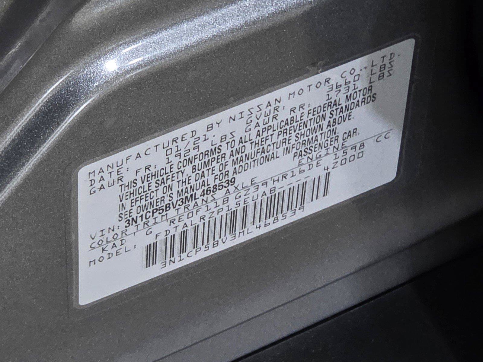 Used 2021 Nissan Kicks S FWD image 34