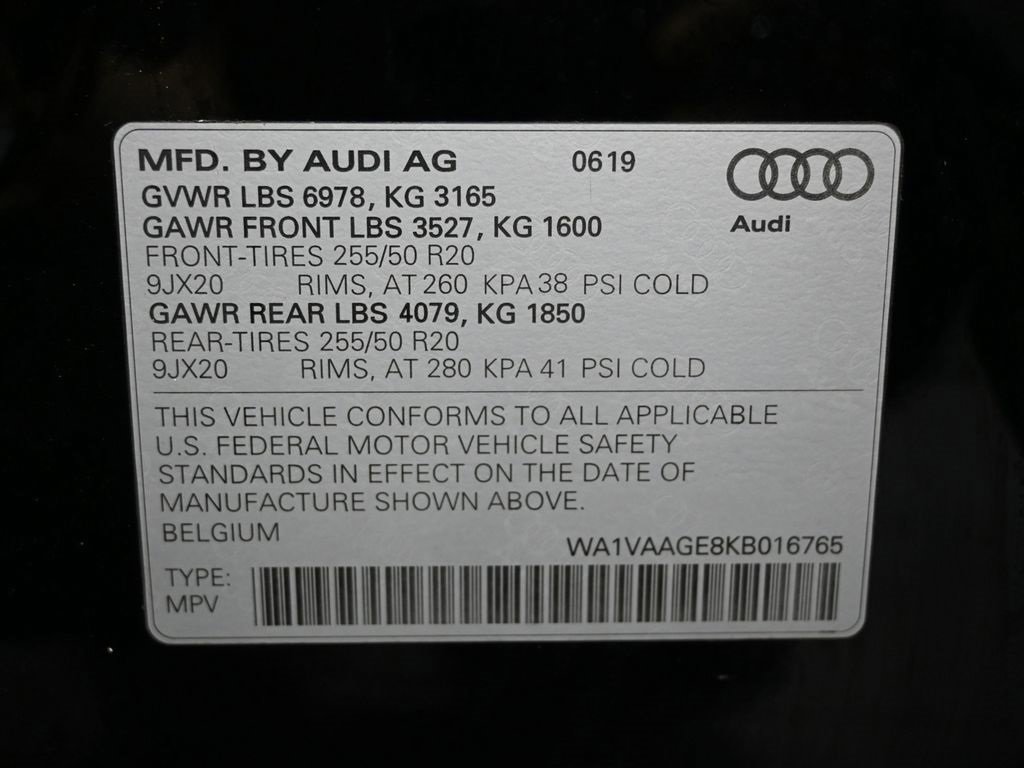 Used 2019 Audi e-tron Prestige w/ Prestige Package image 41