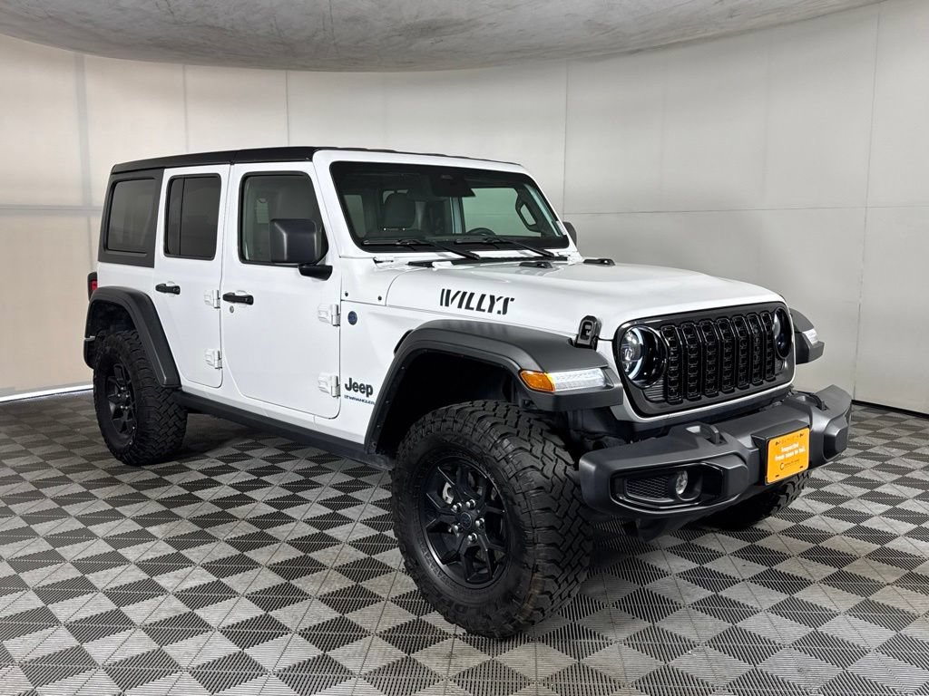 Certified 2025 Jeep Wrangler Unlimited Sport S 4xe AWD/4WD image 3