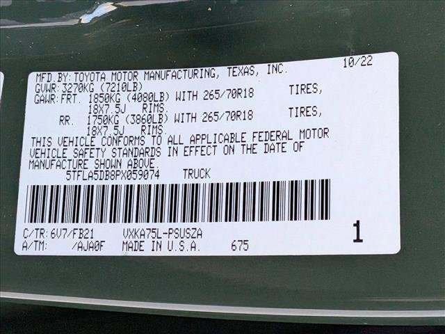 Used 2023 Toyota Tundra SR5 w/ SR5 Convenience Package image 22