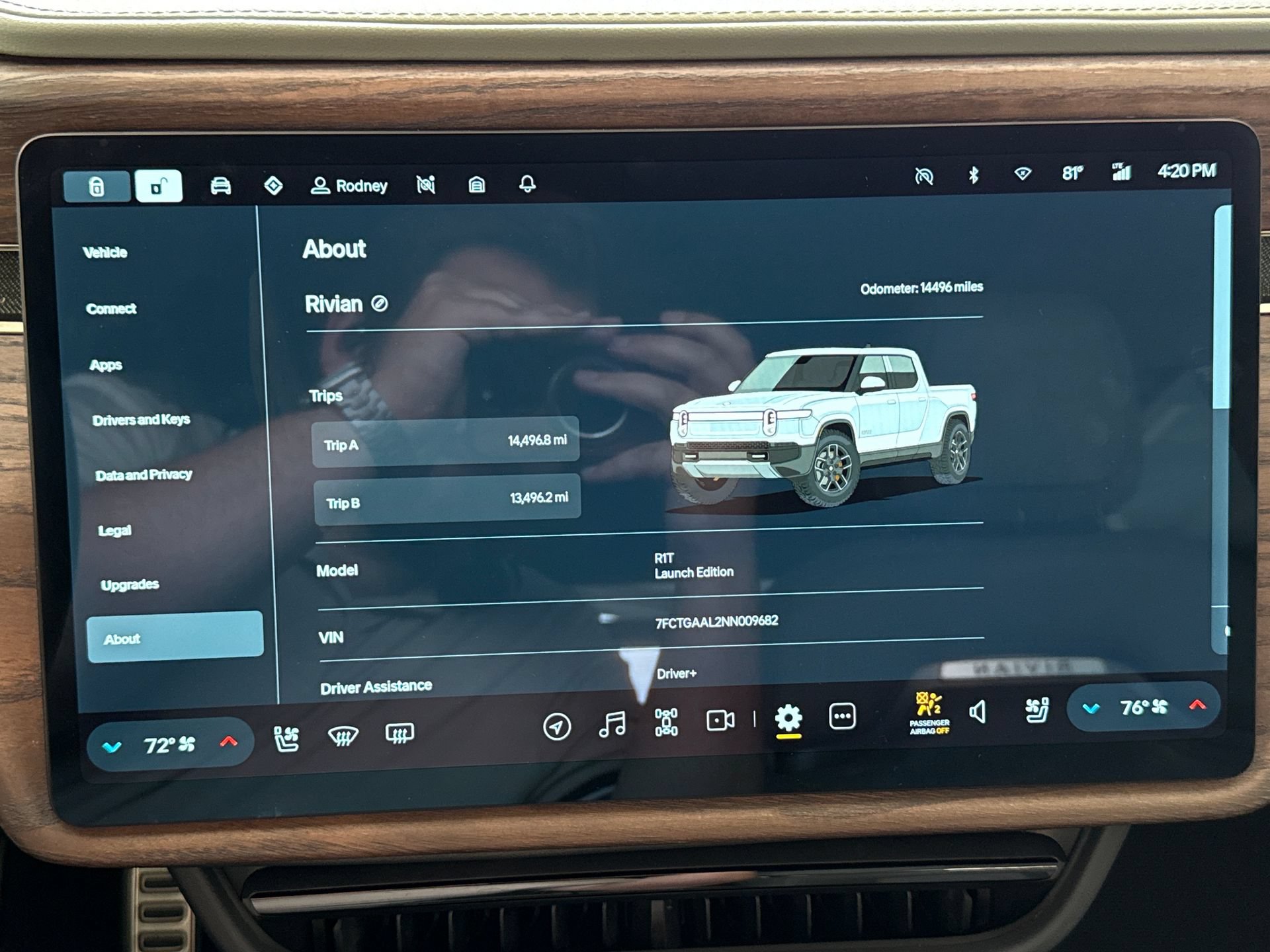 Used 2022 Rivian R1T Launch Edition AWD/4WD image 15
