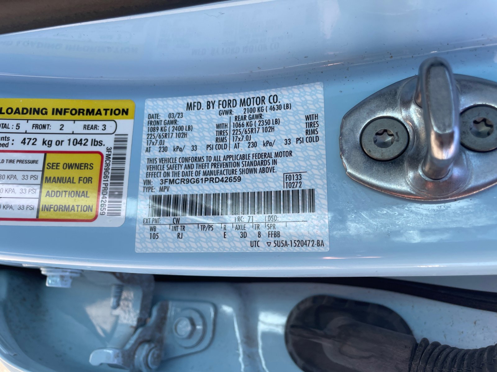 Used 2023 Ford Bronco Sport Heritage w/ Heritage Convenience Package image 33