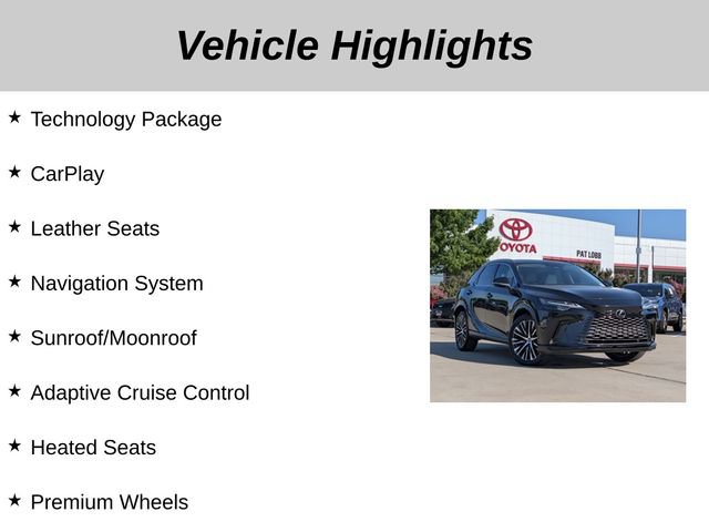 Used 2023 Lexus RX 350 Premium Plus w/ Cold Area Package FWD image 5