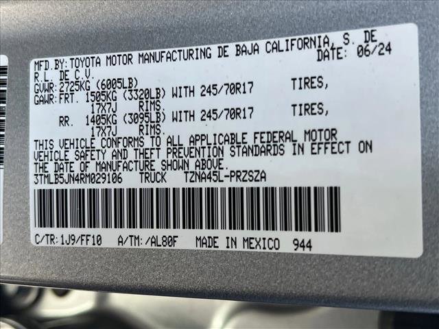 Certified 2024 Toyota Tacoma SR5 AWD/4WD image 26