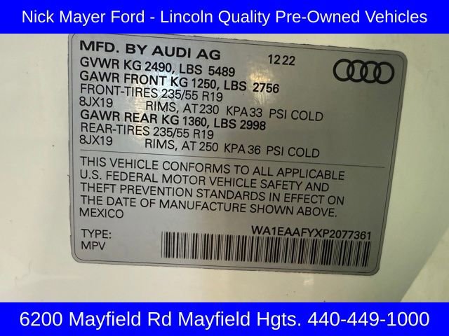 Used 2023 Audi Q5 2.0T Premium Plus image 64