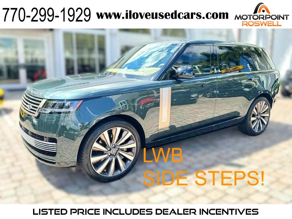 Used 2025 Land Rover Range Rover SV AWD/4WD image 1