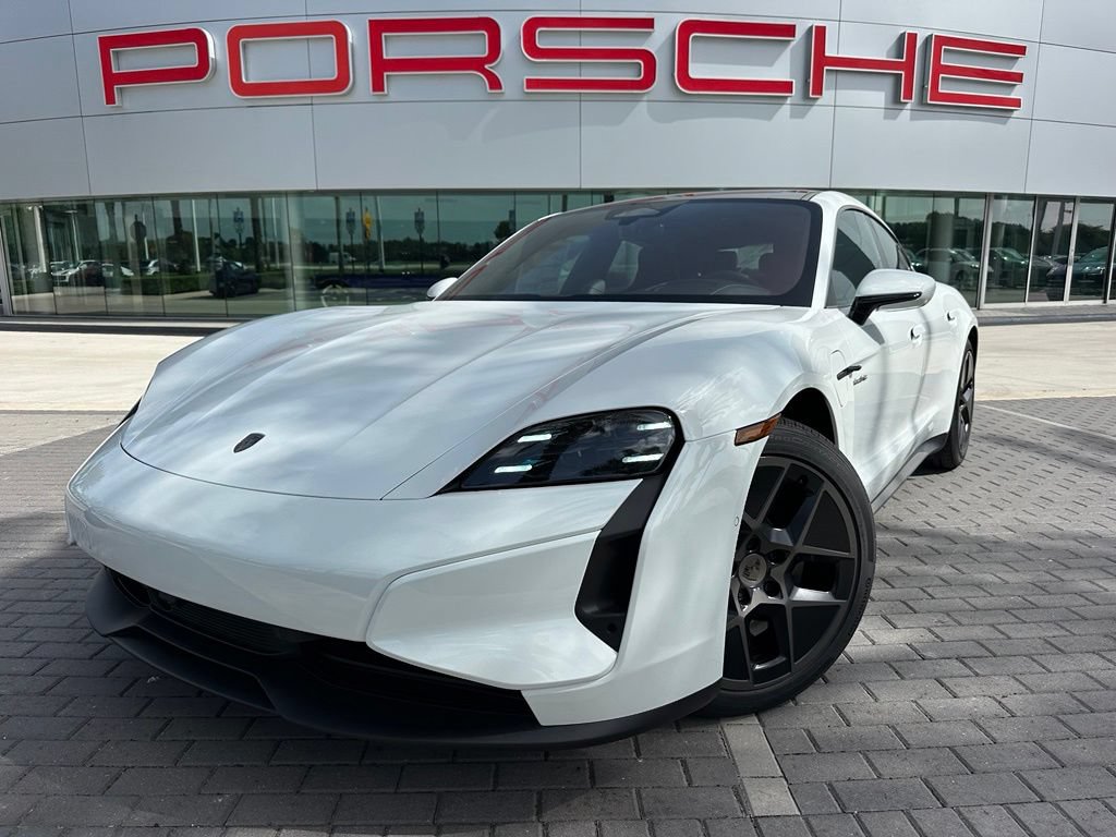 Used 2026 Porsche Taycan Turbo AWD/4WD image 1