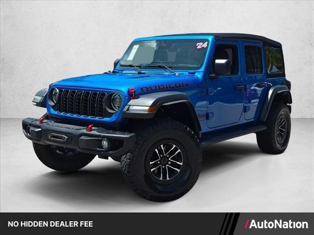 Used 2024 Jeep Wrangler Unlimited Rubicon w/ XTREMEE 35" Tire Package AWD/4WD image 1