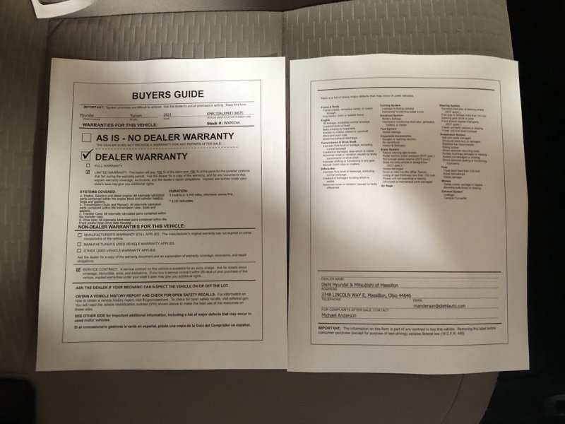 Used 2021 Hyundai Tucson SEL w/ Cargo Package image 29