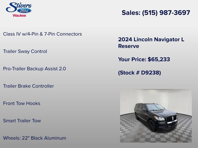Used 2024 Lincoln Navigator L Reserve AWD/4WD image 33