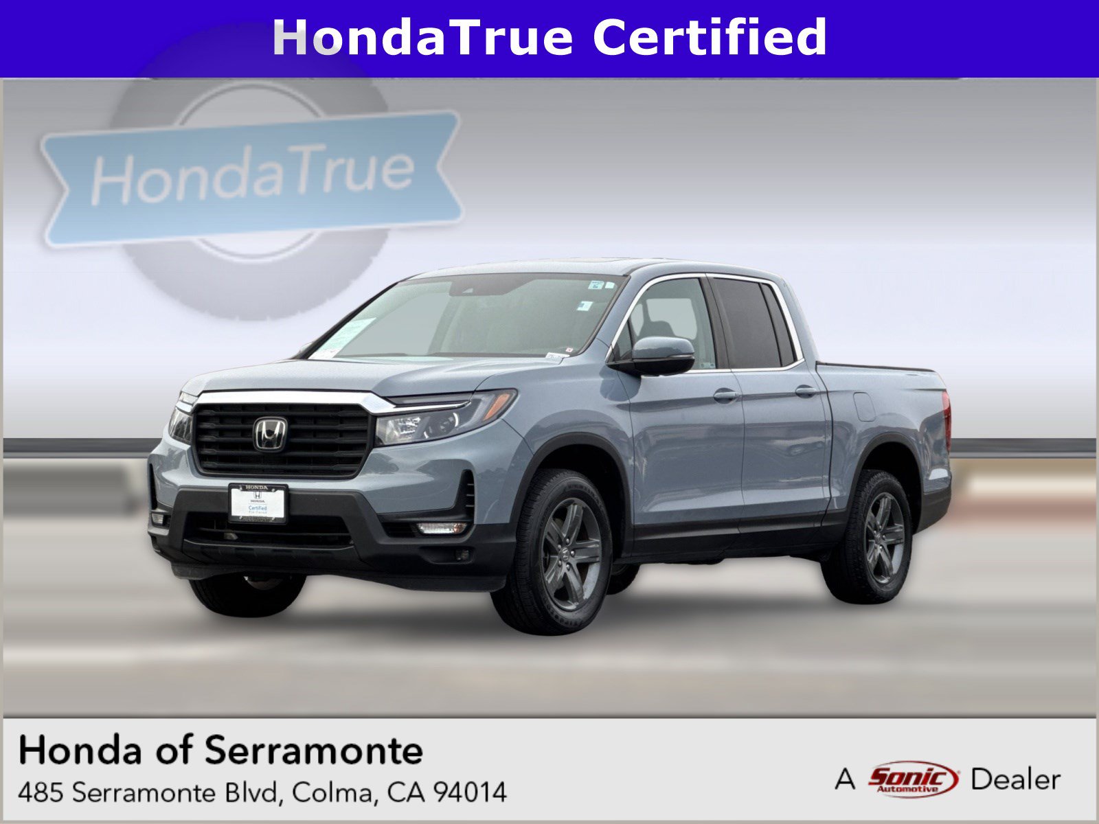Certified 2023 Honda Ridgeline RTL