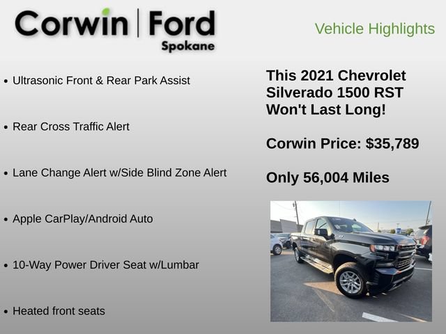 Used 2021 Chevrolet Silverado 1500 RST AWD/4WD image 15