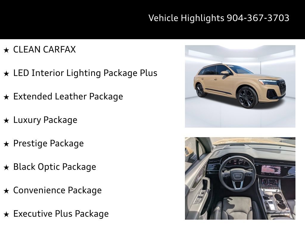Certified 2025 Audi Q7 3.0T Prestige w/ Prestige Package image 12
