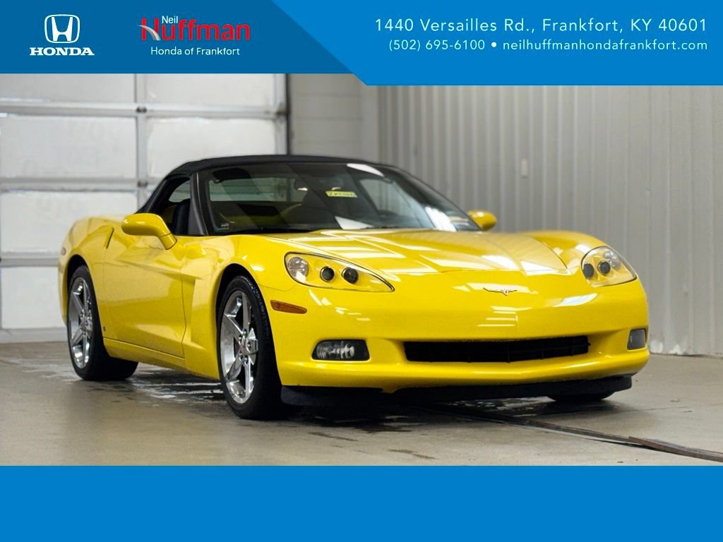 Used 2006 Chevrolet Corvette Convertible w/ Preferred Equipment Group