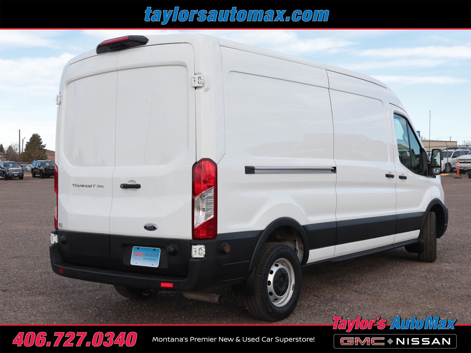 Used 2023 Ford Transit 350 Medium Roof w/ Fleet Safety Package RWD image 5