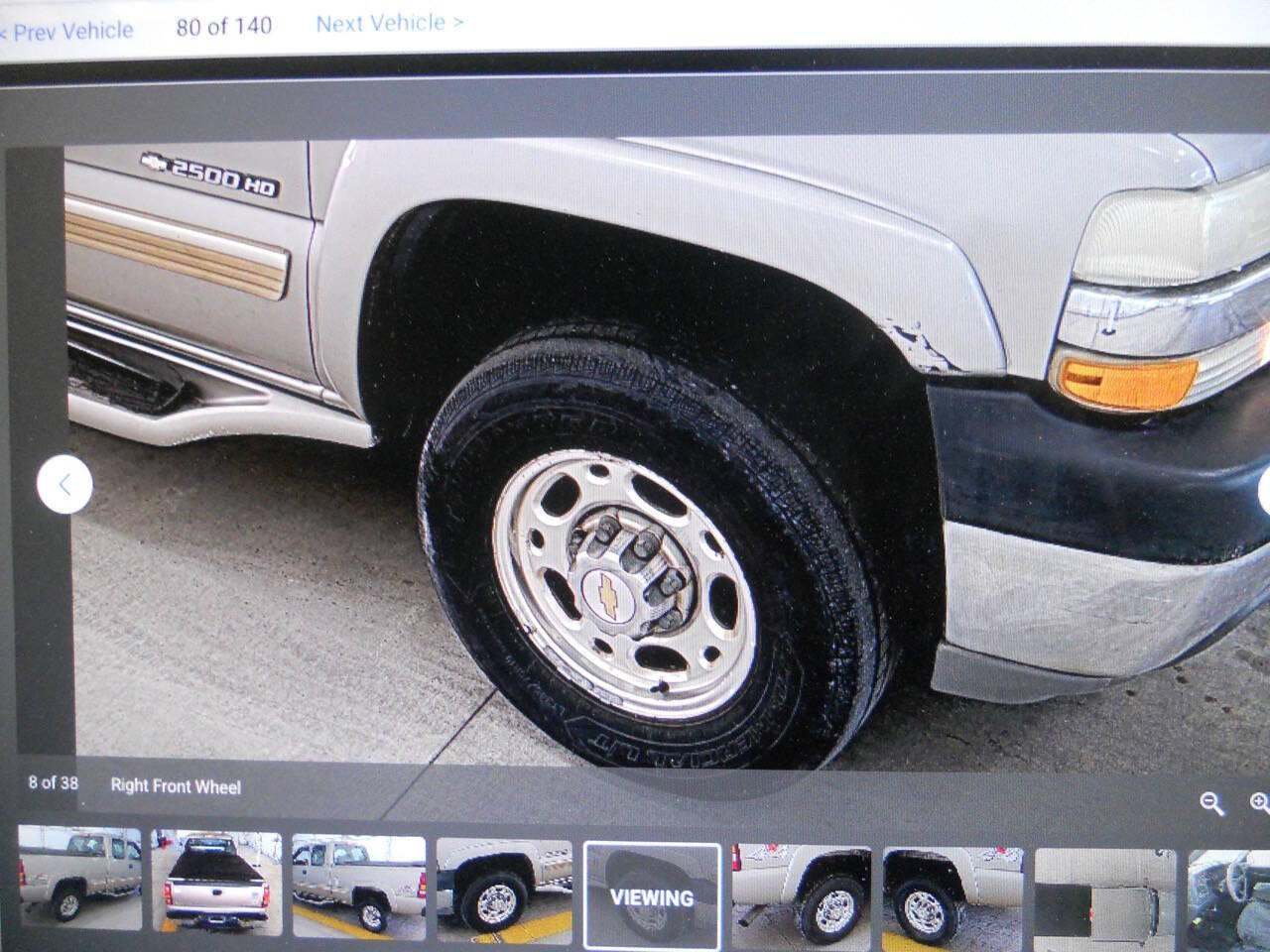Used 2002 Chevrolet Silverado 2500 LS w/ Electrical Convenience Pkg AWD/4WD image 10