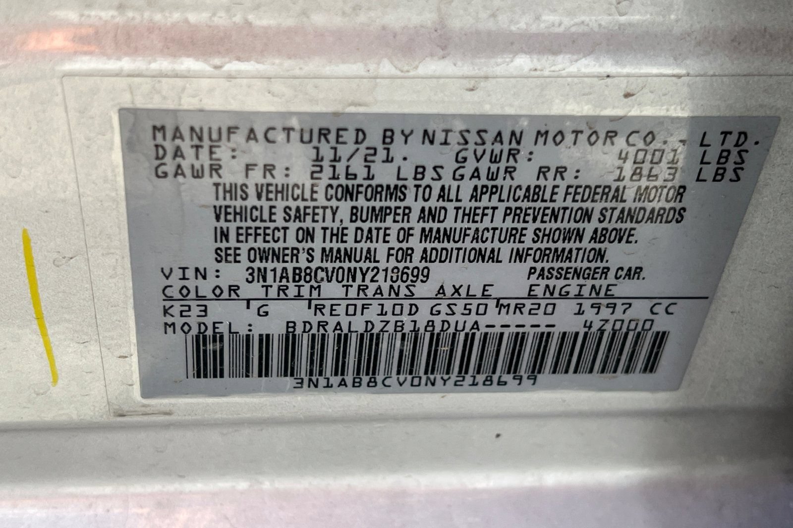 Used 2022 Nissan Sentra SV FWD image 31