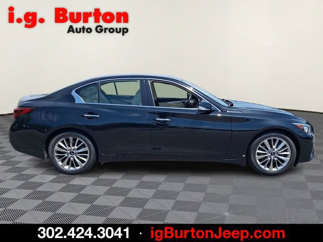 Used 2021 INFINITI Q50 Luxe w/ All Weather Package AWD/4WD image 7