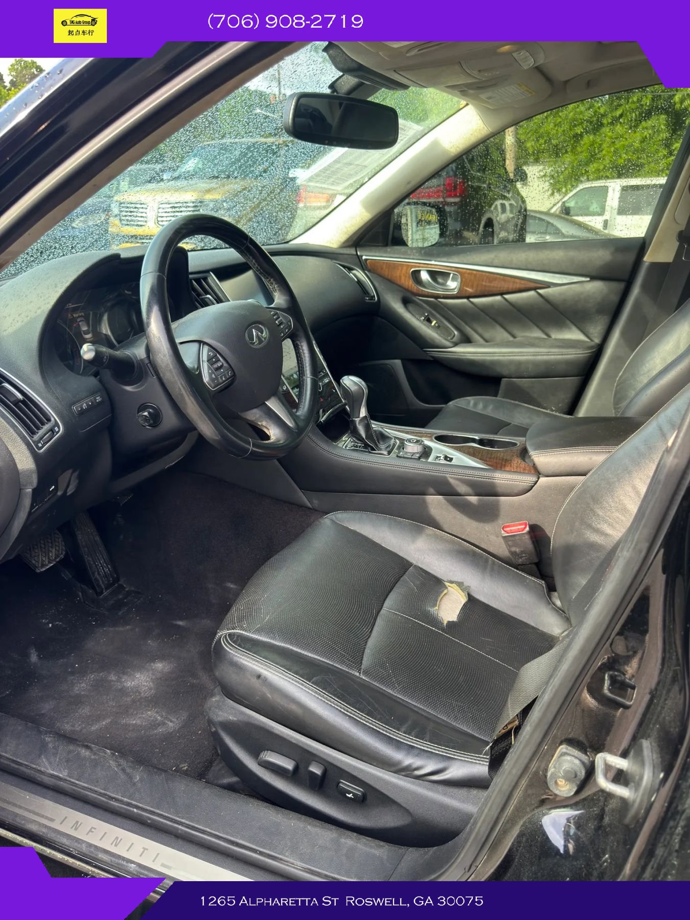 Used 2014 INFINITI Q50 Premium w/ Deluxe Touring Package RWD image 12