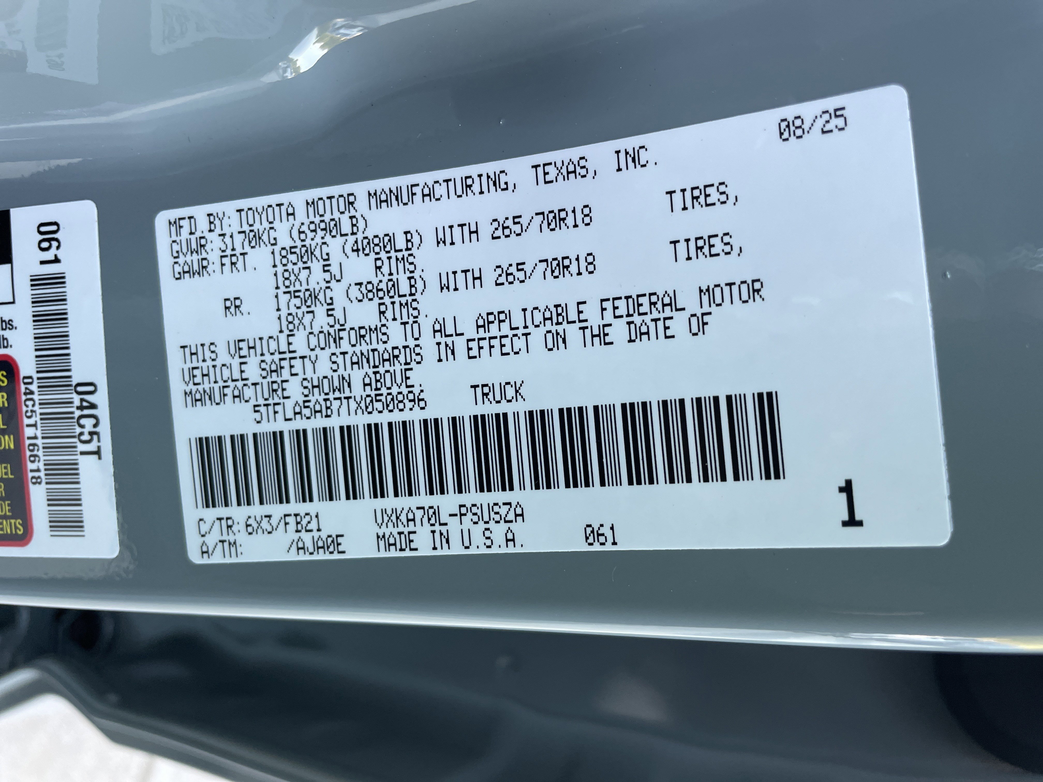 New 2026 Toyota Tundra SR5 image 21