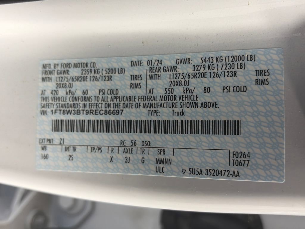 Certified 2024 Ford F350 XLT w/ Black Appearance Package image 9