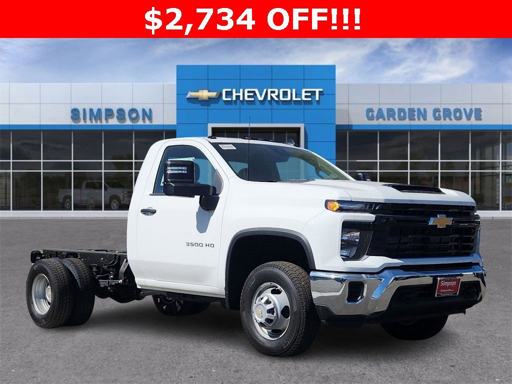 New 2025 Chevrolet Silverado 3500 W/T w/ WT Convenience Package