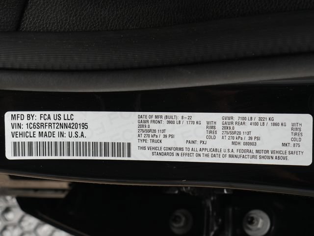 Used 2022 RAM 1500 Laramie AWD/4WD image 33
