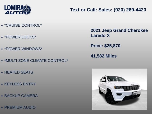 Used 2021 Jeep Grand Cherokee Altitude AWD/4WD image 21