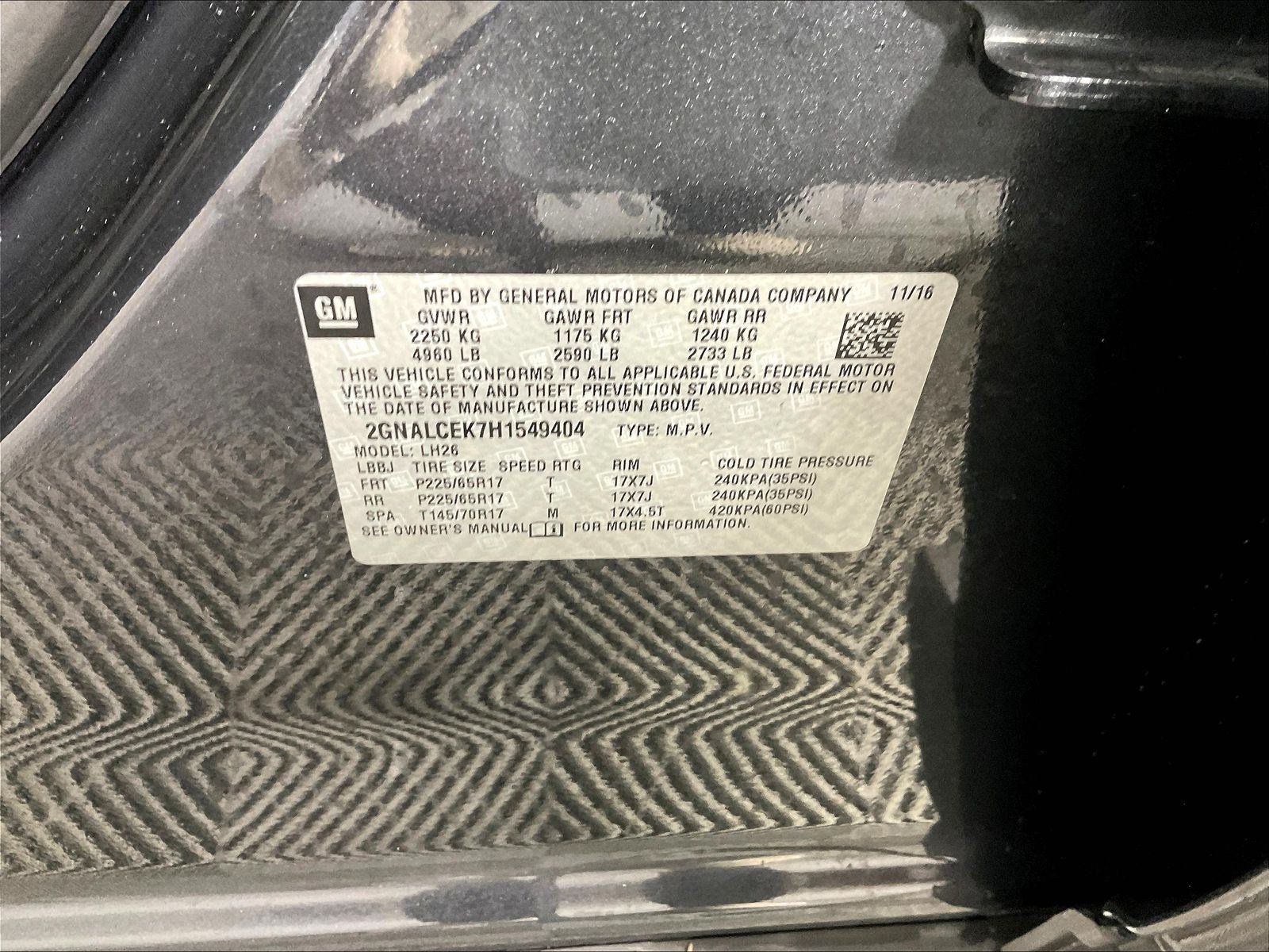 Used 2017 Chevrolet Equinox LT w/ Convenience Package FWD image 18