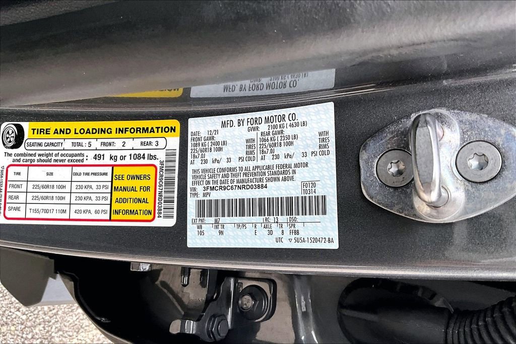 Used 2022 Ford Bronco Sport Outer Banks image 35