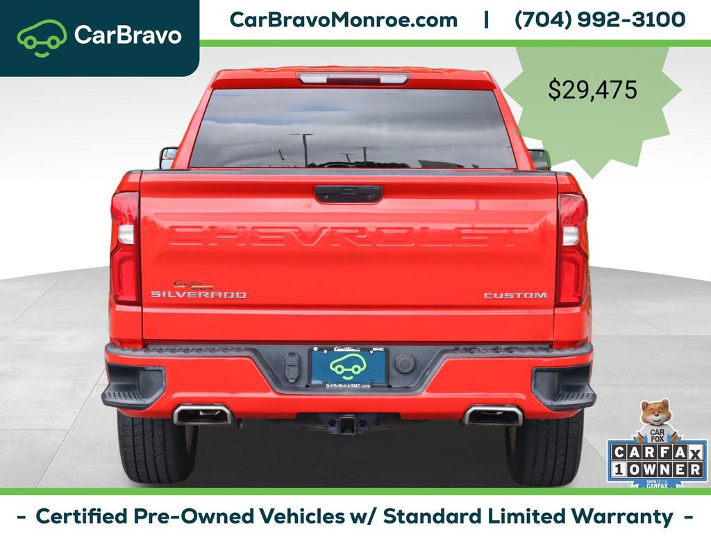 Certified 2020 Chevrolet Silverado 1500 Custom w/ Custom Value Package AWD/4WD image 7
