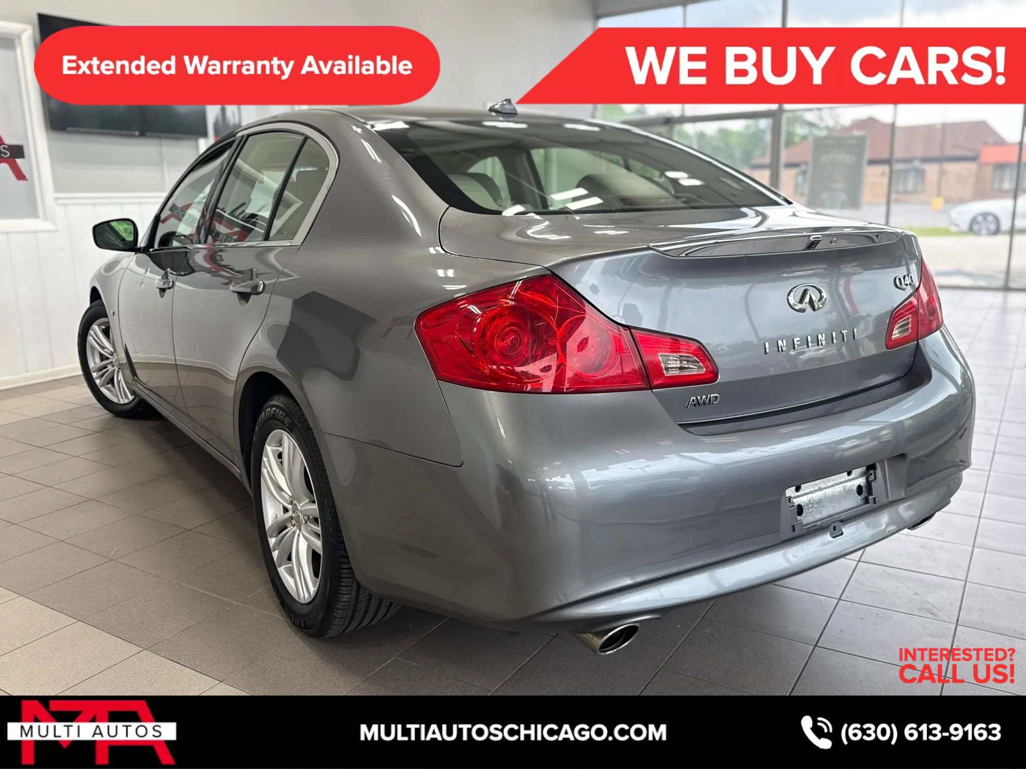 Used 2015 INFINITI Q40 AWD w/ Navigation Package image 12