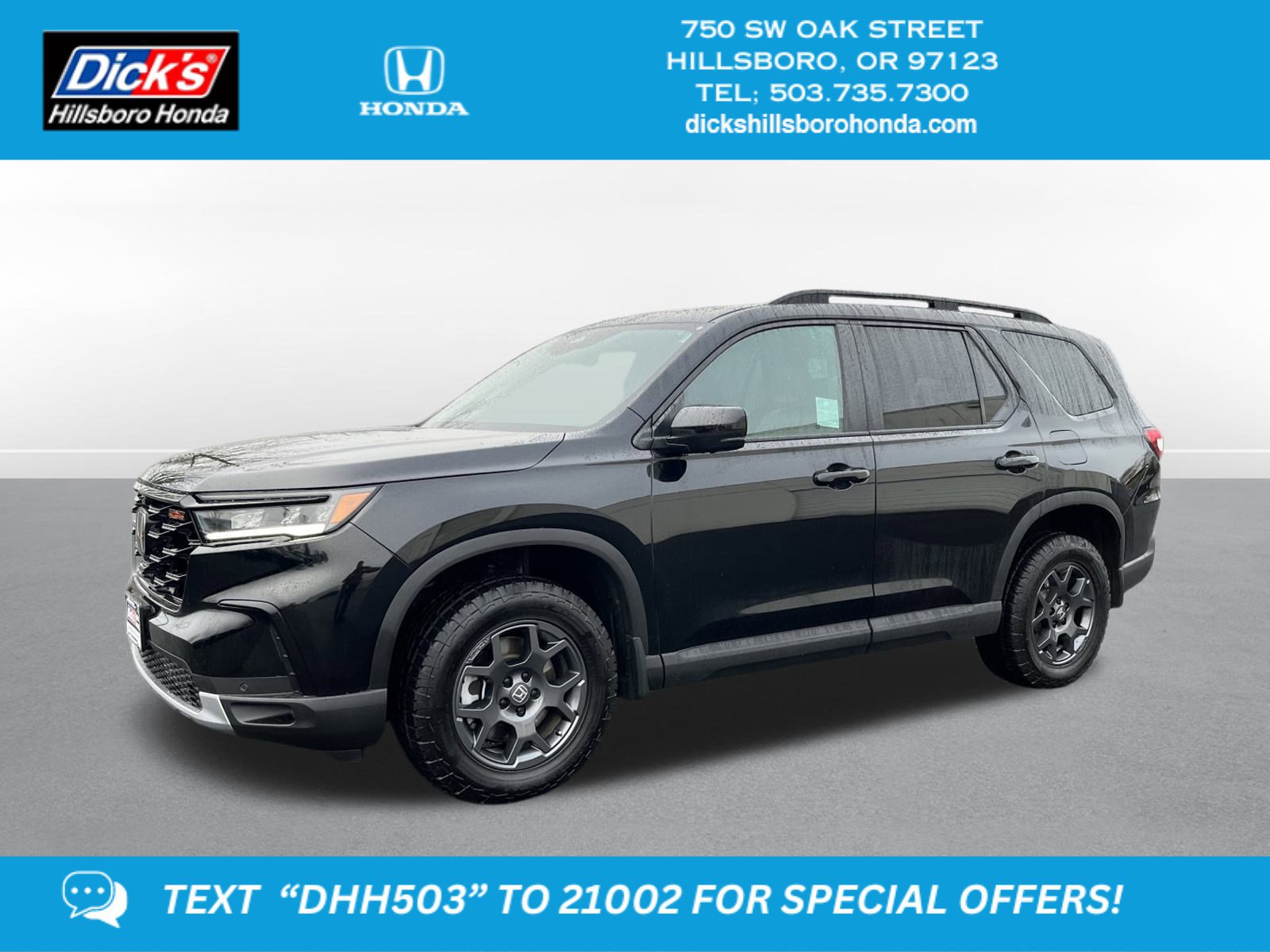 Certified 2025 Honda Pilot TrailSport 360° Tour