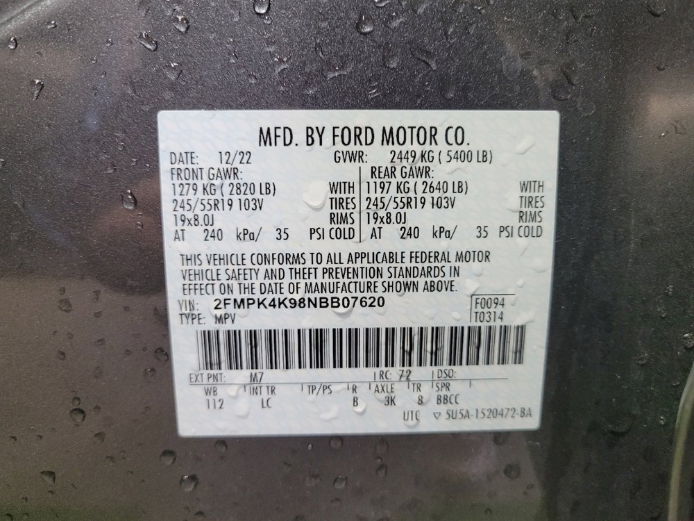 Used 2022 Ford Edge Titanium image 33
