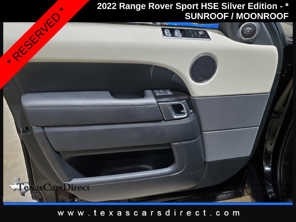 Used 2022 Land Rover Range Rover Sport HSE Silver Edition AWD/4WD image 8