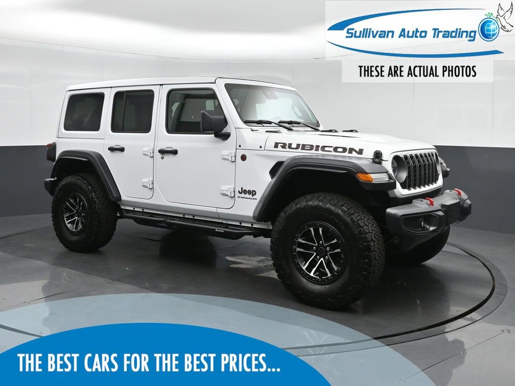 Used 2025 Jeep Wrangler Unlimited Rubicon w/ XTREMEE 35" Tire Package image 1